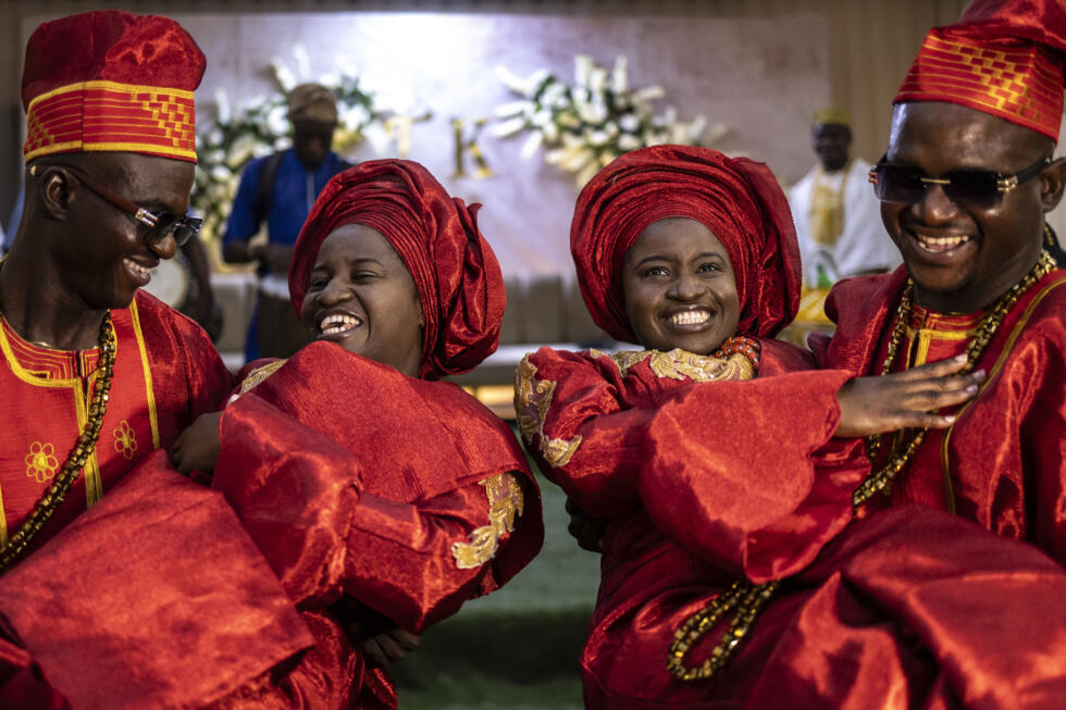Nigeria : deux jumelles épousent deux jumeaux portant les mêmes prénoms